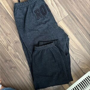 Roots Charcoal Joggers for Men